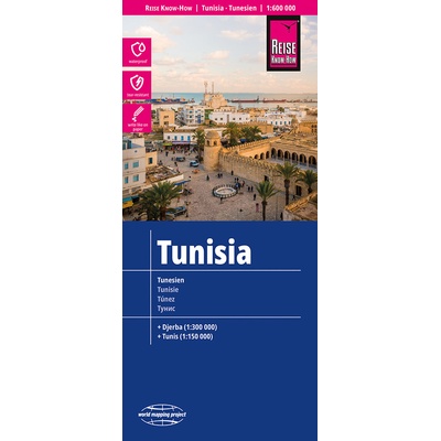mapa Tunisia 1:600 t.