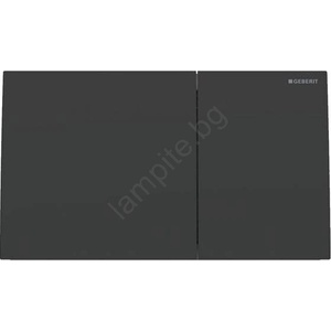 Geberit 115.622. 14.1 - Бутон за промиване Sigma70 25x14, 6 cm матово черно (GB0062)