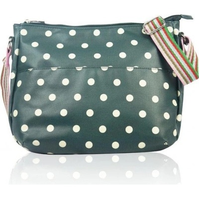 Kabelka Berdi Dot Mania zelená