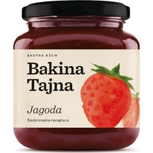 Bakina Tajna jahodový džem 375 g