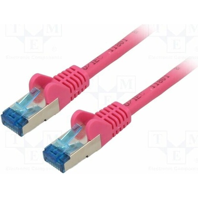 Goobay 93817 Patch S/FTP Kat: 6a RJ45 vidlice z obou stran lanko Cu