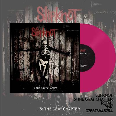 Slipknot: 5: The Grey Chapter (Pink vinyl) - 2Vinyl (LP) (052049)