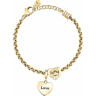 Morellato Dámský pozlacený náramek Love Drops SCZ1461