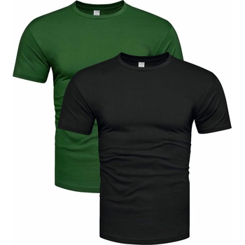 Recea pánska sada tričiek Fiti čierno-zelená