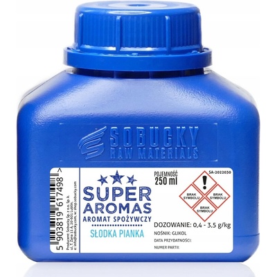 SUPER AROMAS Potravinová aróma Sladká pena 250 ml