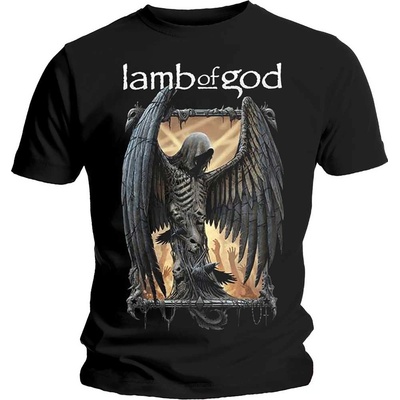 Rock Off metal Lamb of God Winged Death čierne