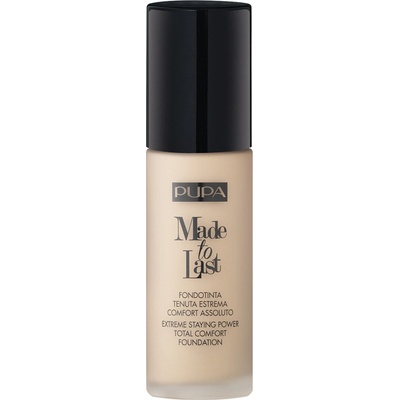 Pupa Milano Made To Last Foundation make-up SPF30 001 light ivory 30 ml