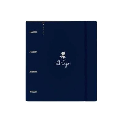 El Pulpo Папка с пръстени El Pulpo Морско син 27 X 32 X 4 cm