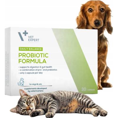 VetExpert Probiotic Formula probiotikum pro psy a kočky 30 ks