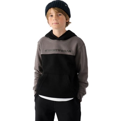 4F Junior-sweatshirt JWAW24TSWSM1222-20S černá