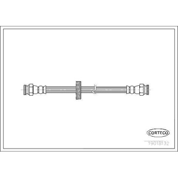 Brzdová hadica CORTECO 19018132