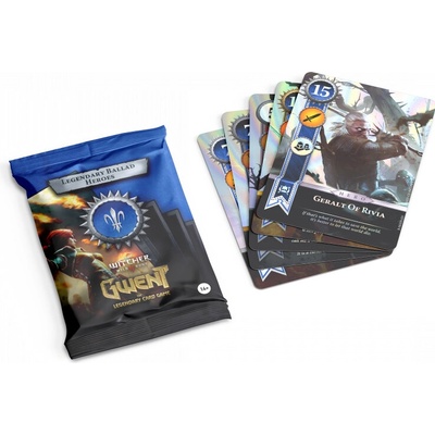 No Loading Games Kartová hra Gwent Ballads Legendary Foil Cards Northern Realms 10 kariet EN