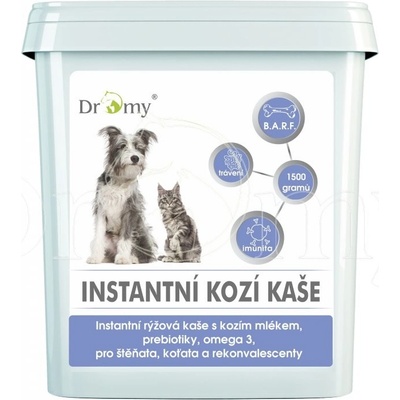 Dromy Ryžová kaša s kozím mliekom a prebiotikami 1500 g