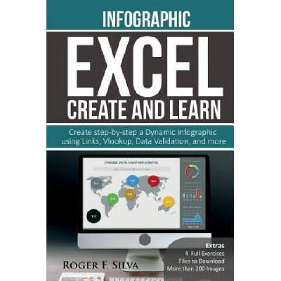 Excel Create and Learn - Infographic: Create Step-By-Step a Dynamic Infographic Dashboard. More Than 200 Images And, 4 Exercises | Roger F Silva