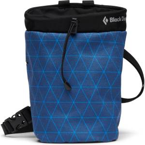 Black Diamond Торбичка за магнезий Black diamond Gym Chalk bag - Ultra Blue Triangle - размер M/L (335-0733-0611)