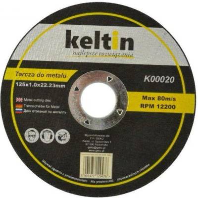 Ketlin Kotouč řezný 125 x 1,0 x 22,2 mm K00020
