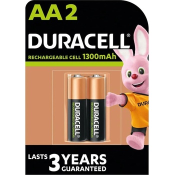 Duracell Акумулаторна батерия Duracell, AA, R6, 1.2V, 1300 mAh, NiMH, 4 бр (DUR-BR-AA-1300MAH-4PK)