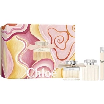 Chloé Chloé Подаръчен комплект Парфюмна вода 75ml + Мляко за тяло 100ml + Парфюмна вода 10ml, Жени