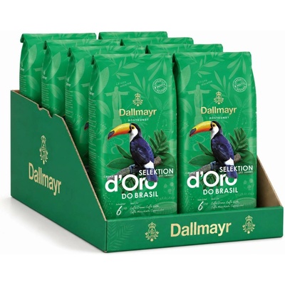 Dallmayr BRAZÍLIE crema d´ORO výběr roku 2025 káva 8 x 1 kg