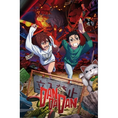 Plagát, Obraz - Dan Da Dan - Key Art Mono & Okarun, 61 × 91.5 cm