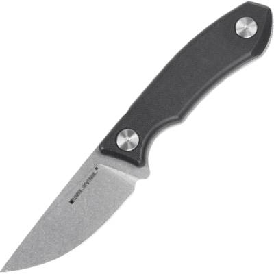 Real Steel Receptor 14C28N Stonewashed with Black G10 handle