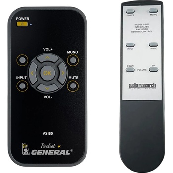 GENERAL Audio research vsi60 - дистанционно управление дубликат (vsi60)