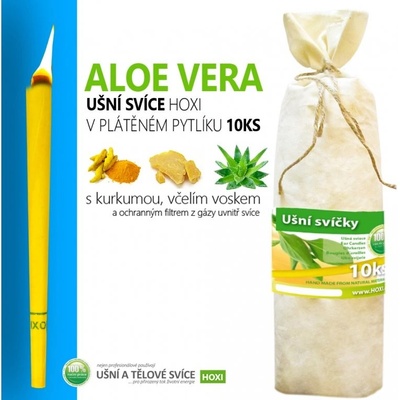 Hoxi Ušní svíčky aloe vera