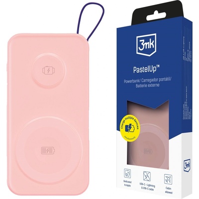 3mk PastelUp 10000 mAh ružová
