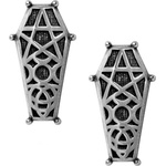Alchemy gothic обеци ALCHEMY GOTHIC - Hex Coffin - E480
