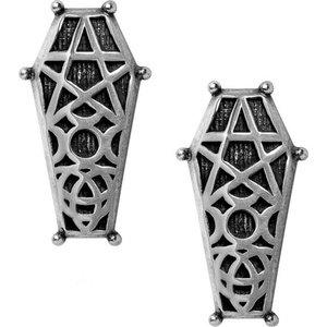 Alchemy gothic обеци ALCHEMY GOTHIC - Hex Coffin - E480