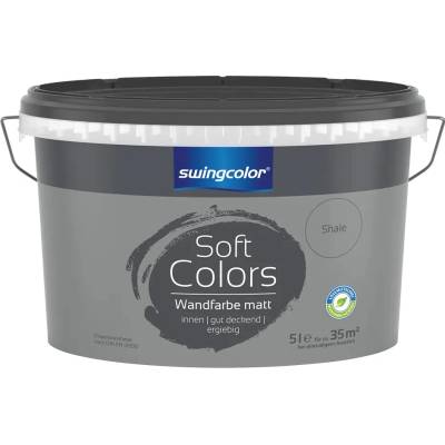 Swingcolor Soft Colors Farba na stenu, Shale, matná, 5 l