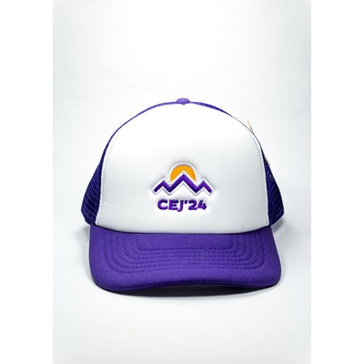 CEJ24 trucker cap purple