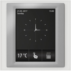 ELKO EP RF Touch-W Сензорно устройство за управление Стъкло Сив-металик Светло сив (RFTW-AGL-BMG-CLG)