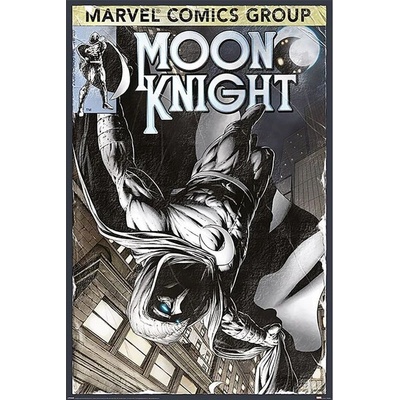 Plagát, Obraz - Moon Knight - Comic Book Cover, 61 × 91.5 cm