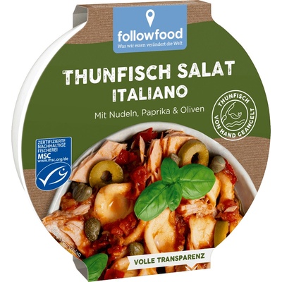 Followfood Followfish Tuňákový salát Gusto Italiano 160 g