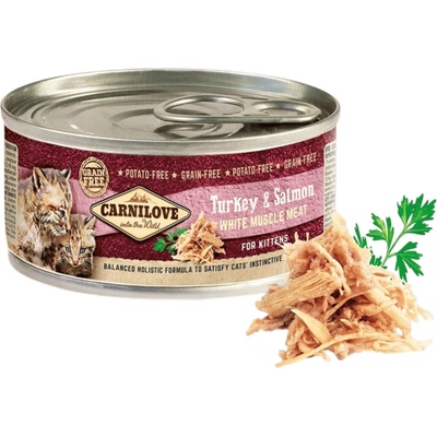 Carnilove Cats WMM Kitten Turkey & Salmon 100 g – Zboží Mobilmania