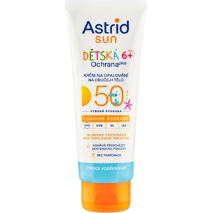 Astrid Sun Детски слънцезащитен крем за лице и тяло SPF 50 75 мл