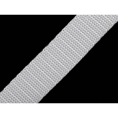 Pro Háčkování Popruh polypropylénový 2 cm bílý