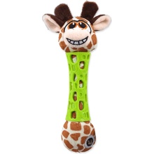BeFUN TPR+plyš žirafa puppy 17 cm