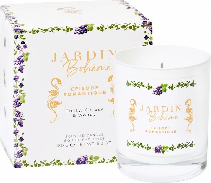 Jardin Bohème Episode Romantique Scented Candle Свещ дамски 180gr