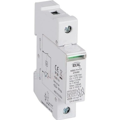 Kanlux KSD-T1+T2 275/60 1P Prepäťová ochrana 23923