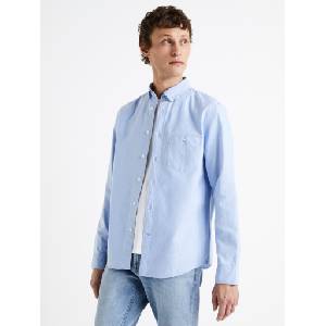 Celio Светлосиня мъжка памучна риза Celio Daxford Celio | Sin | МЪЖЕ | S