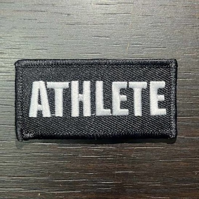 Workout nášivka ATHLETE se suchým zipem