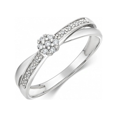 Sofia DIAMONDS zlatý zásnubní prsten s diamanty GEMBG24816-13