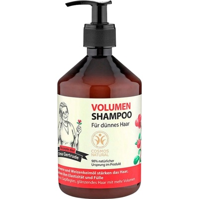 Rezepte der Oma Gertrude šampón na objem vlasov 500 ml