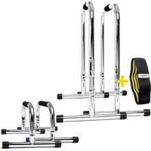 Set bradla Lebert Equalizer XL Chrome + Parralettes