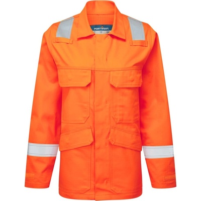 Portwest bizflame work fr740 / Дамско светлоотразително яке, забавящо горенето - оранжево s (fr740orrs)