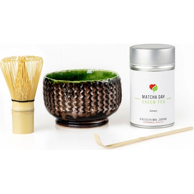 Matcha Day Bio Jimen hnedá plechovka 30 g