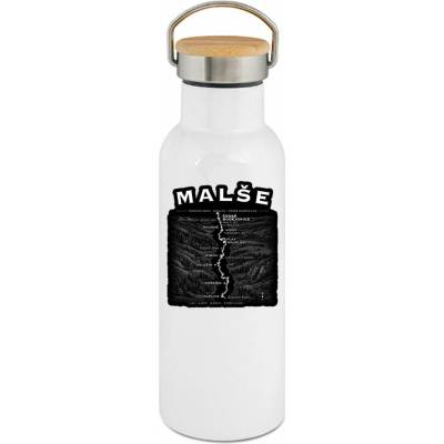 123TRIKO termoska Malše, vodácká mapa, rytá verze 500 ml