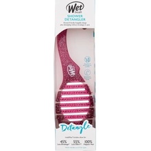 Wet Brush Shower Detangler kefa na vlasy Pink Glitter